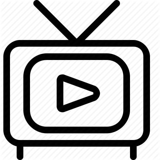 512x512 Cathode, Crt, Media, Movies, Play, Ray, Television, Tube, Tv