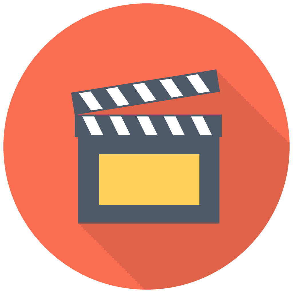 1024x1024 Clapper Icon Myiconfinder