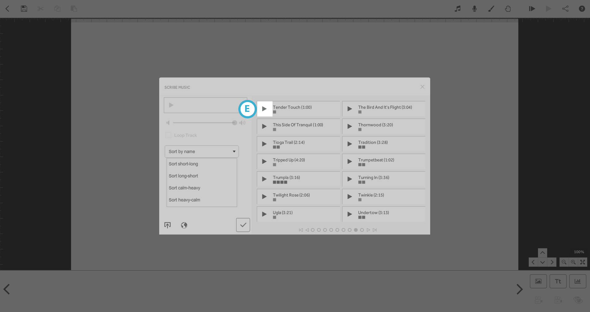 Google Play Music E Icon