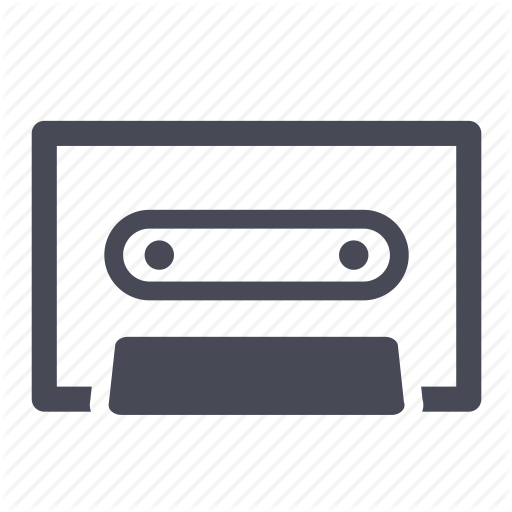 512x512 Analog, Audio, Cassette, Music, Play, Song Icon