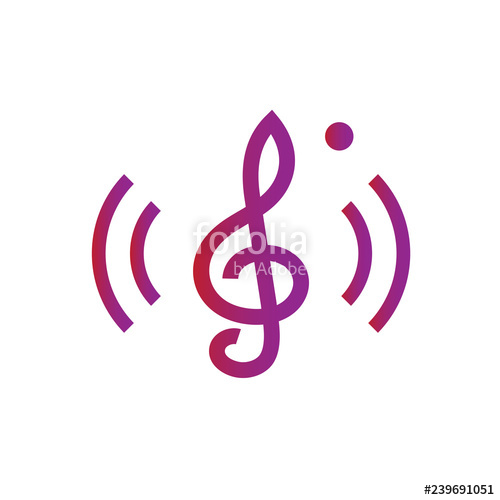 500x500 Music Icon Vector Play Music Logo Stock Image And Royalty Free