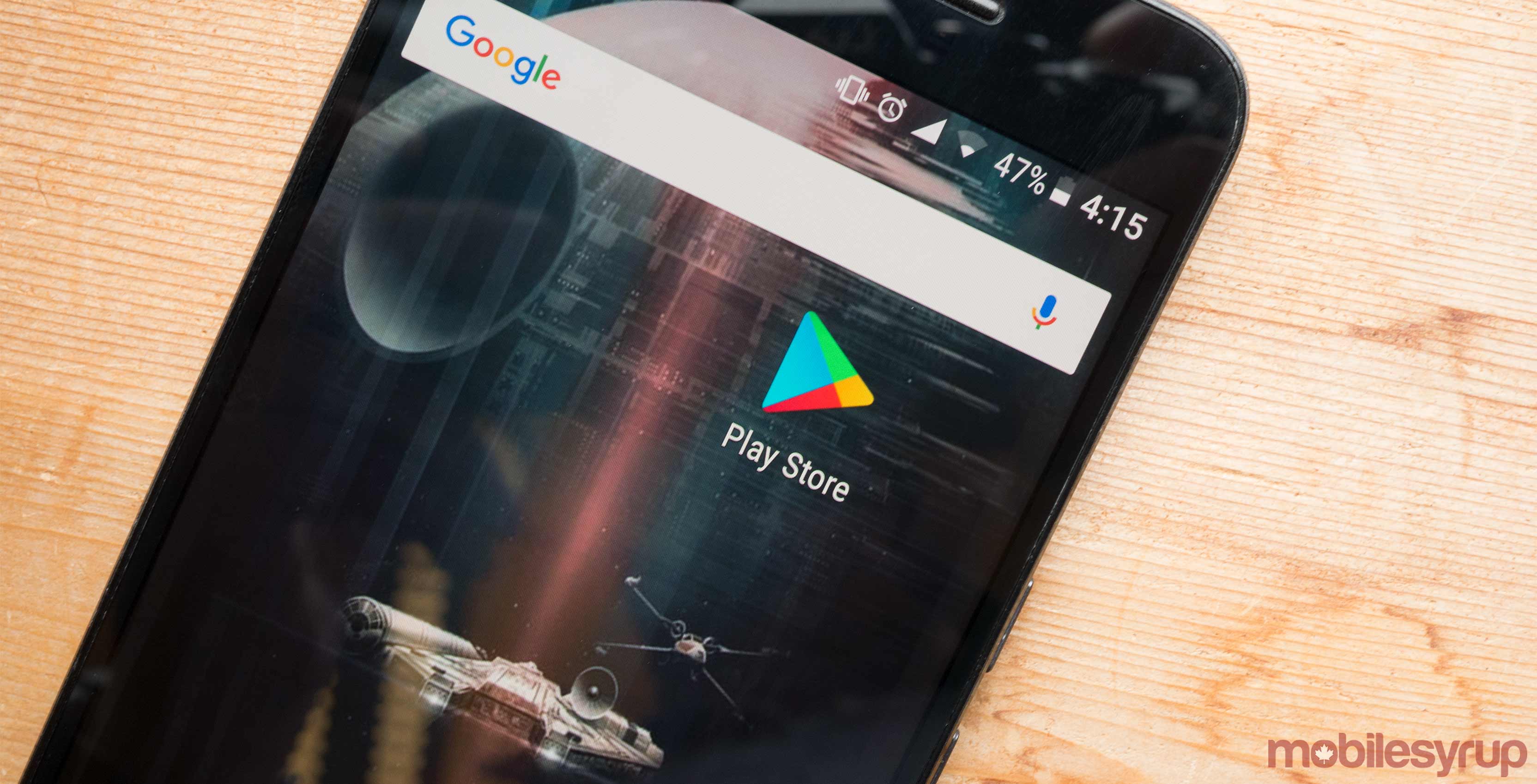 3328x1698 Google Play Store Drops White Shopping Bag From Play Icon