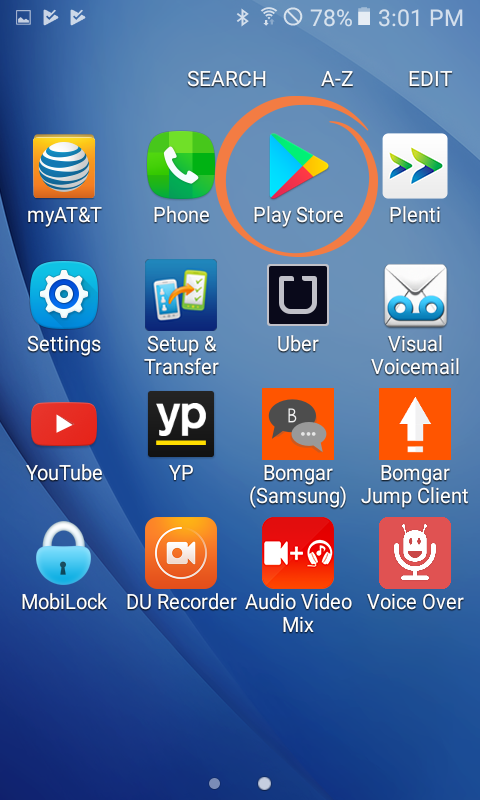 480x800 Downloading Gocap App From Google Play Store Gocap