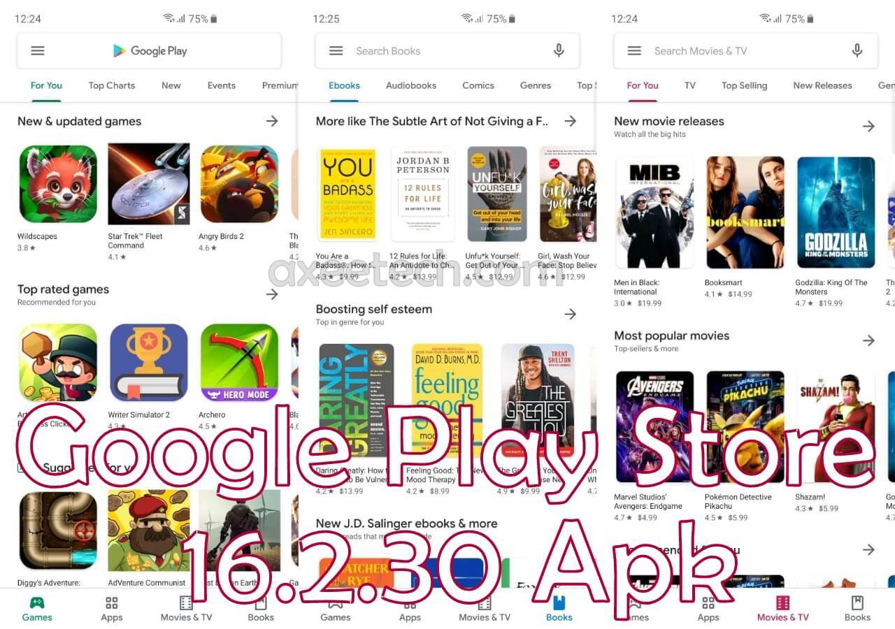 1280x900 Latest Google Play Store Apk With All White Material
