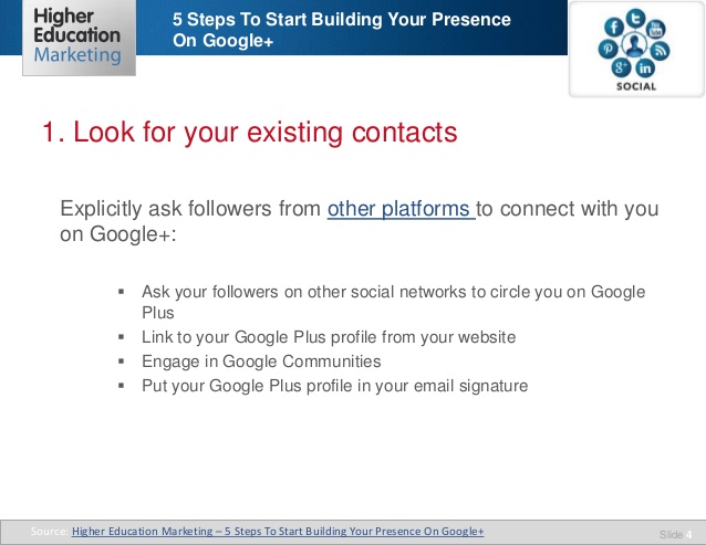 Google Plus Icon For Email Signature