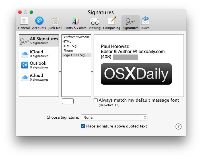 710x560 How To Add An Image To Email Signature In Mail For Mac