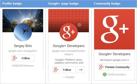 557x342 New Google Badges To Embed On Your Website