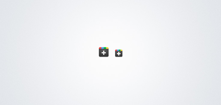 735x350 White Google Plus Icon