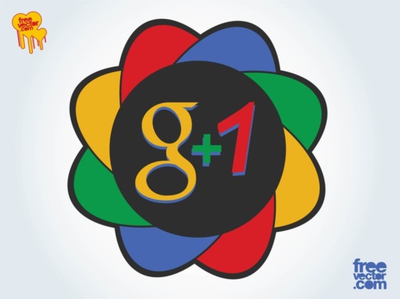 581x434 Google Plus Icon Vector Free Download