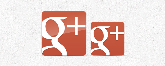 550x220 New Red Google Plus Icon Set Png Serif Tuts