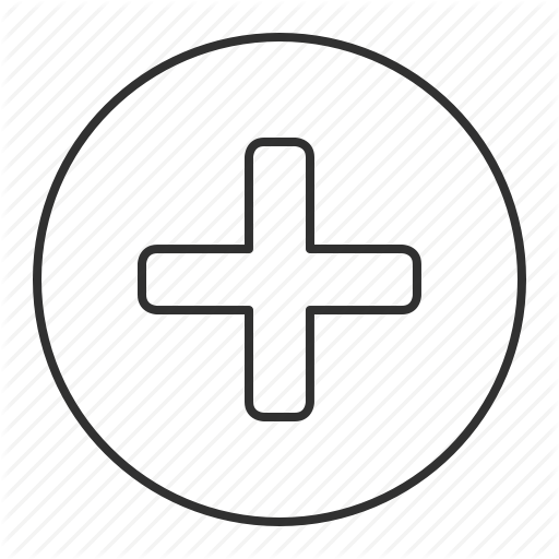 512x512 Add, Grey, New, Plus, Round, Transparent Icon
