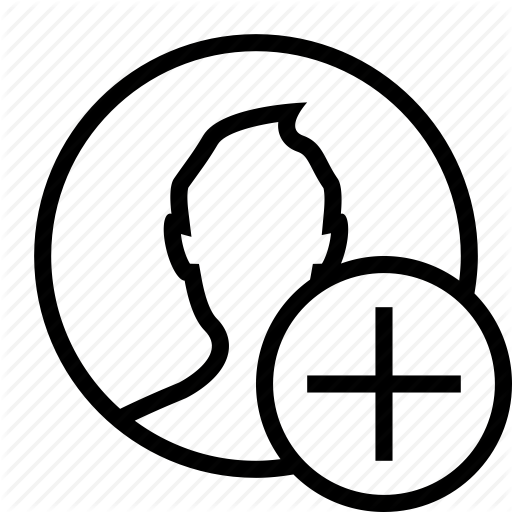 512x512 Add, Circle, Increase, Man, Plus, Profile, User Icon