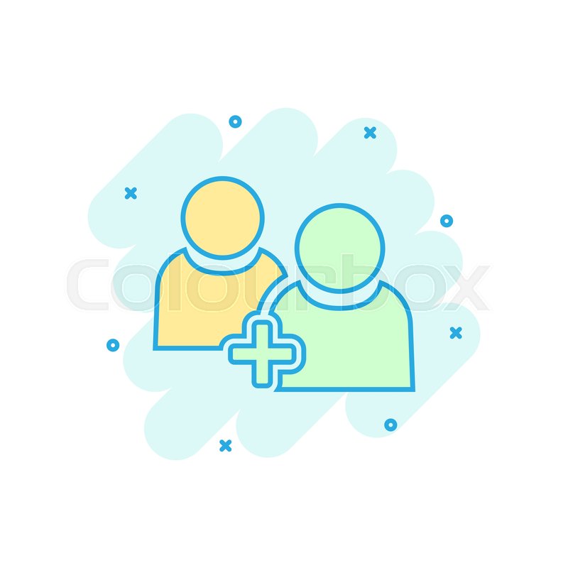 800x800 People Communication User Profile Icon Stock Vector Colourbox