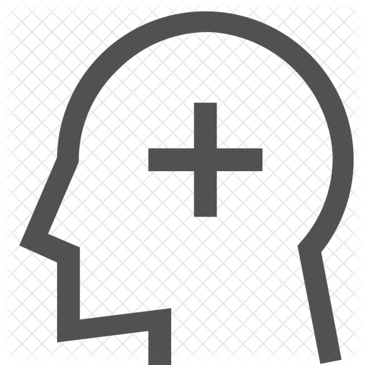 512x512 Profile, Human, Head, User, Face, Man, Plus, Add Icon Of Line
