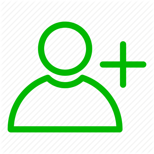 512x512 Account, Add, Green, New User, Plus, Profile, User Icon