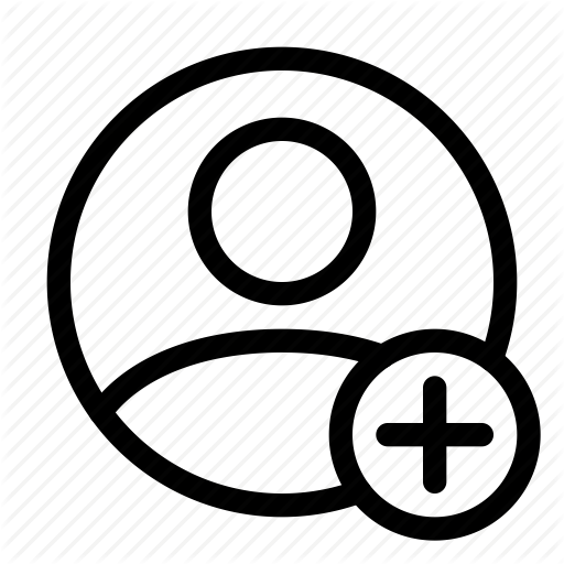 512x512 Account, Add, New, People, Plus, Profile, User Icon