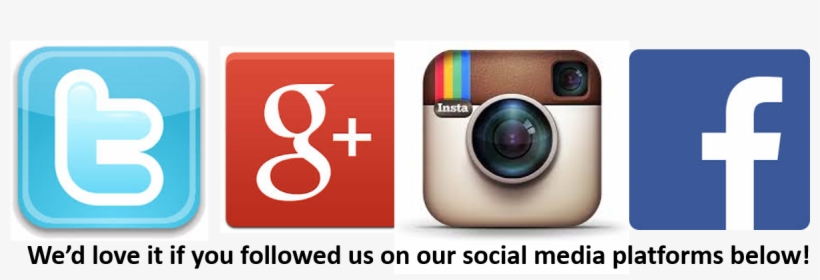 820x280 Social Media Icons Instagram Facebook Twitter Google