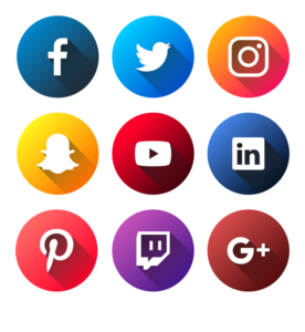 276x300 Social Media Logos Vector Social Media Logos Flat Social Media