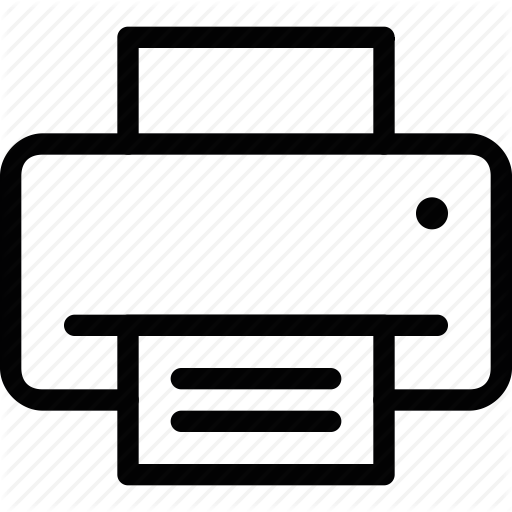 512x512 Computer, Print, Printer Icon