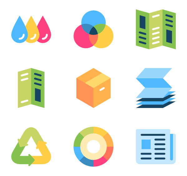 600x564 Printer Icons