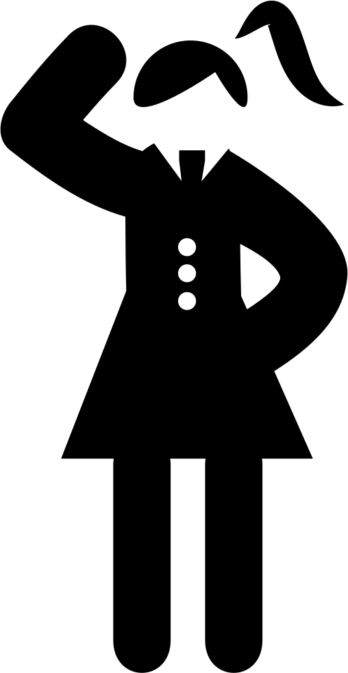 508x981 Scholar Girl Front Png Icon Free Download