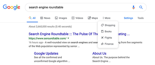 640x270 Google Launches New Search Menu Bar With Icons