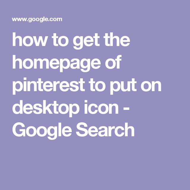 640x640 How To Get The Homepage Of To Put On Desktop Icon