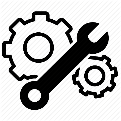 512x512 Mechanical, Settings Icon