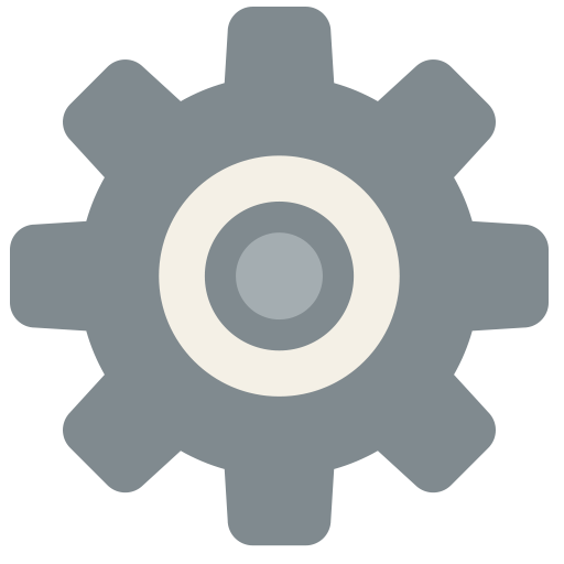 512x512 Settings Icon Flat Retro Modern Iconset Grafikartes