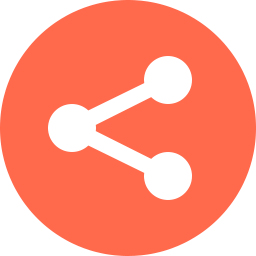 256x256 Share Icon Flat