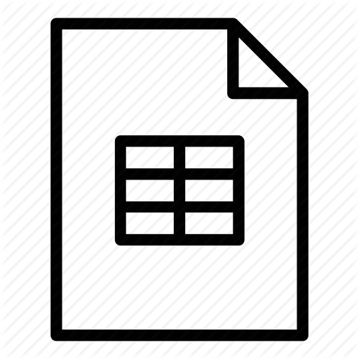 512x512 Google Sheets Icon Clipart