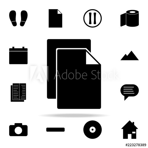 500x500 Sheets Icon Web Icons Universal Set For Web And Mobile