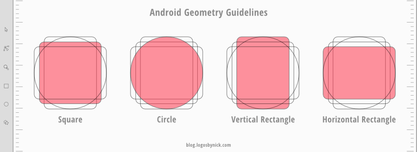 850x310 App Icon Style Sheets Android's Key Line Grid Toolsampresources