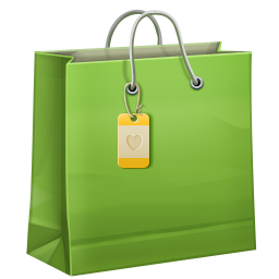 256x256 Shopping Bag Icon Free Shopping Iconset Petalart