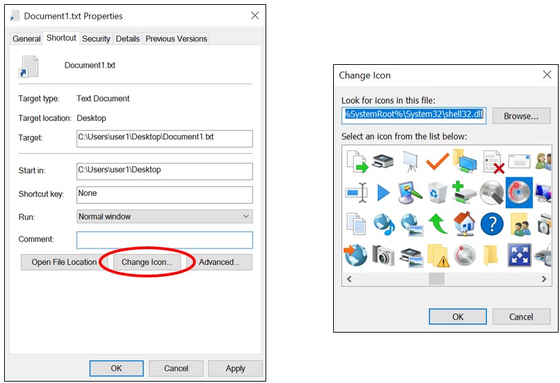 812x555 How Do I Change The Icon Of A Windows Shortcut