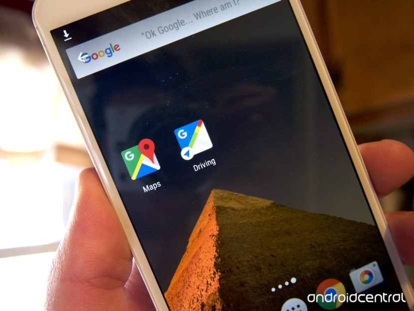 830x623 New 'driving' Home Screen Shortcut Gives Google Maps A Jump Start