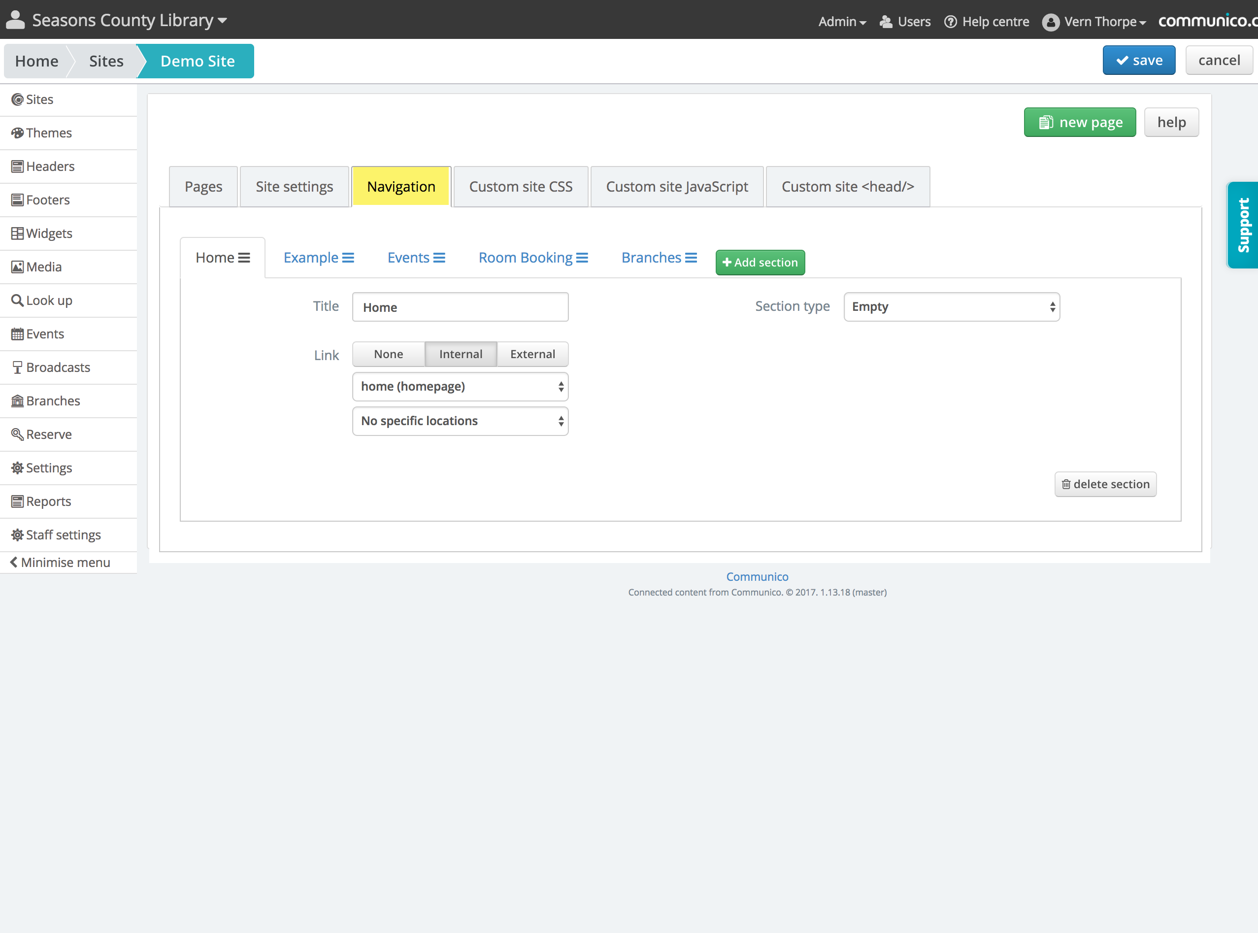 2554x1894 Sites Settings