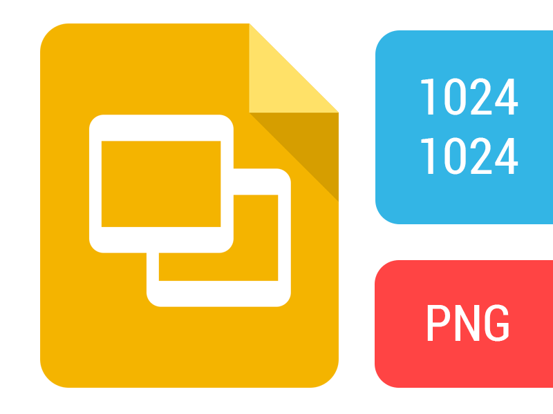800x600 Google Slides Icon