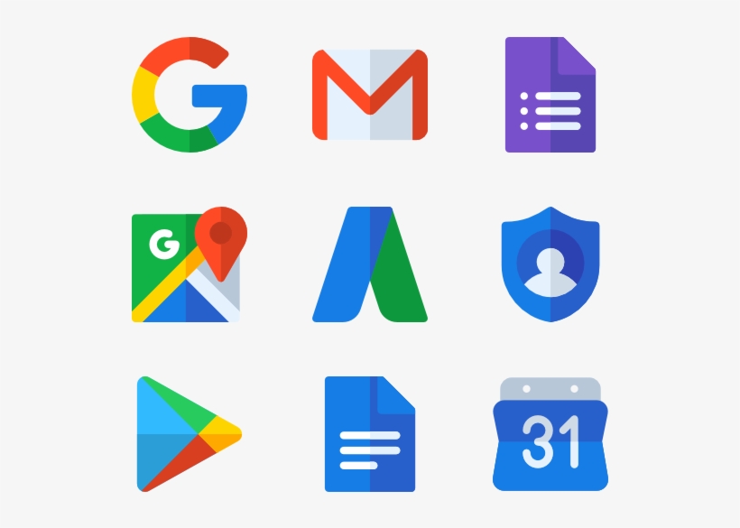 820x585 Google Suite Icons