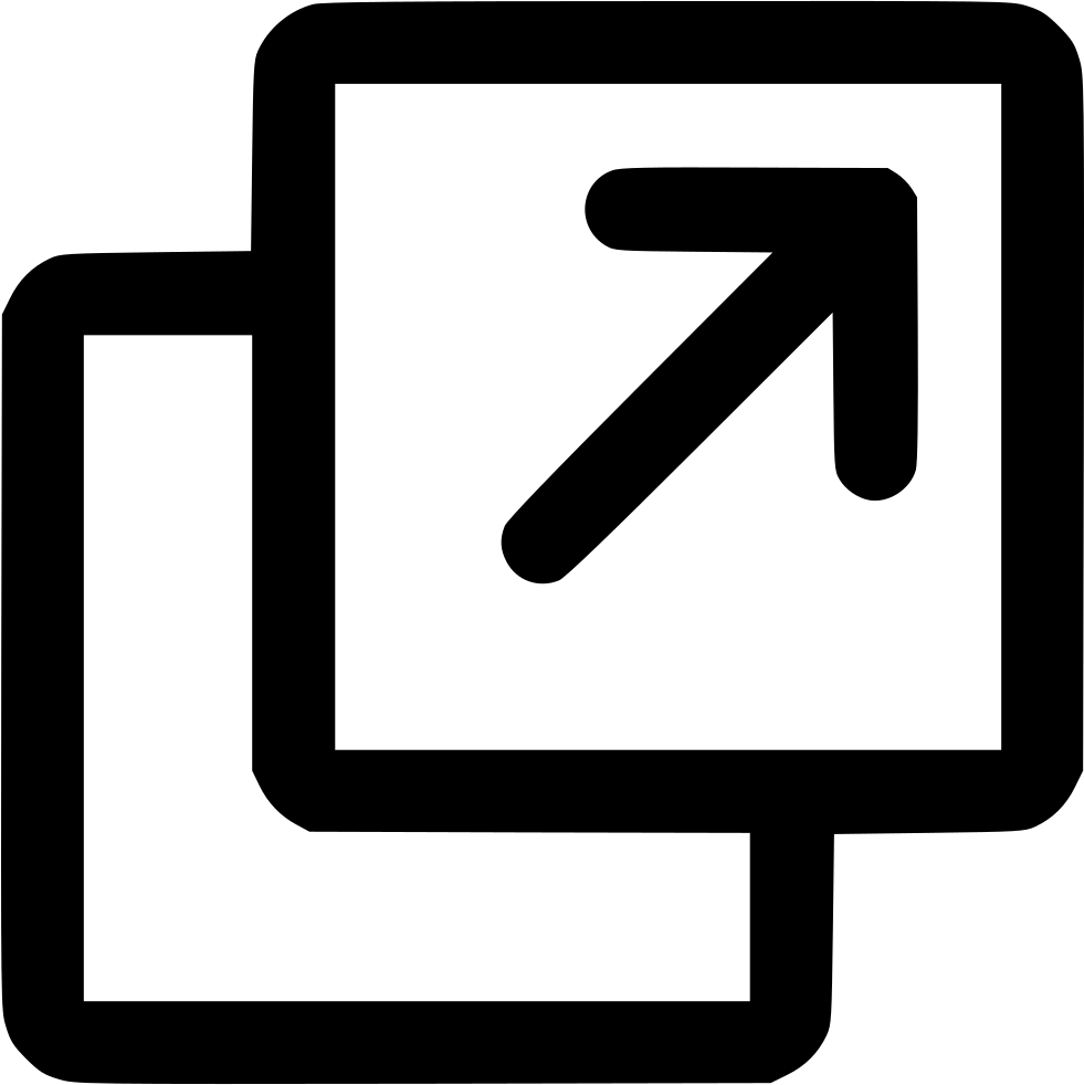 981x982 Open New Tab Arrow Window Png Icon Free Download