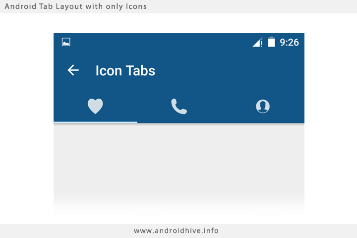 720x480 Android Material Design Working With Tabs