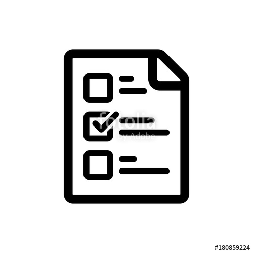 Tasks Icon Stock Image And Royalty Free Vector On Fotolia 500x500 Tasks Icon Stock Image And Royalty Free Vector On Fotolia