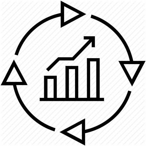 512x512 Bar Chart, Bar Graph, Growth Chart, Progress Chart, Trends