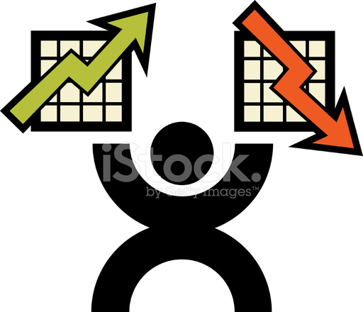 512x440 Business Trends Icon Stock Vector