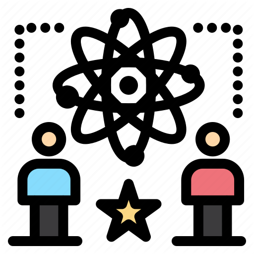 Atom, Man, Physics, Star, User Icon 512x512 Atom, Man, Physics, Star, User Icon