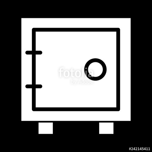 500x500 Vector Vault Icon Stock Image And Royalty Free Vector