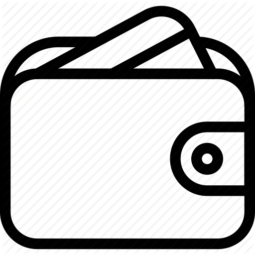 512x512 Billfold, Line Icon, Money, Pocket Sized, Purse, Wallet, Wallet