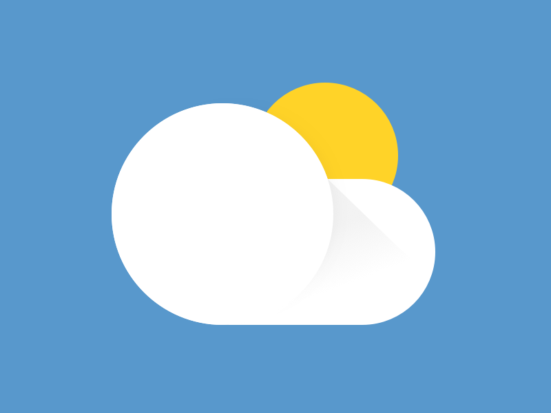 800x600 Cloudy Icon In New Google Weather Card