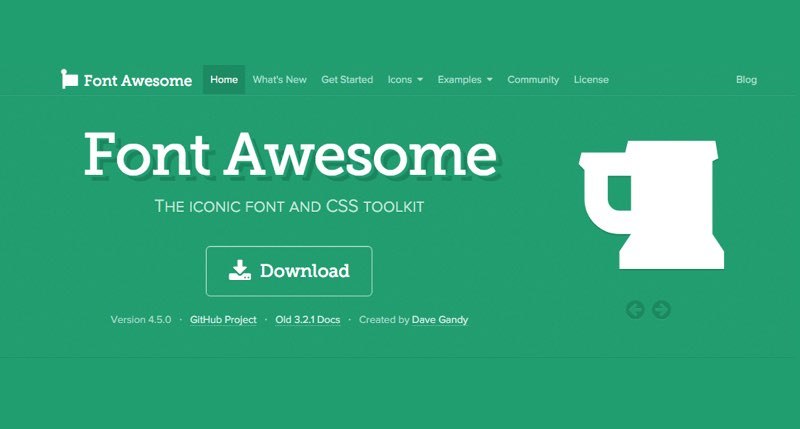 Npm fonts. Font Awesome. Font Awesome logo. Font Awesome icons. Font Awesome 4.7.