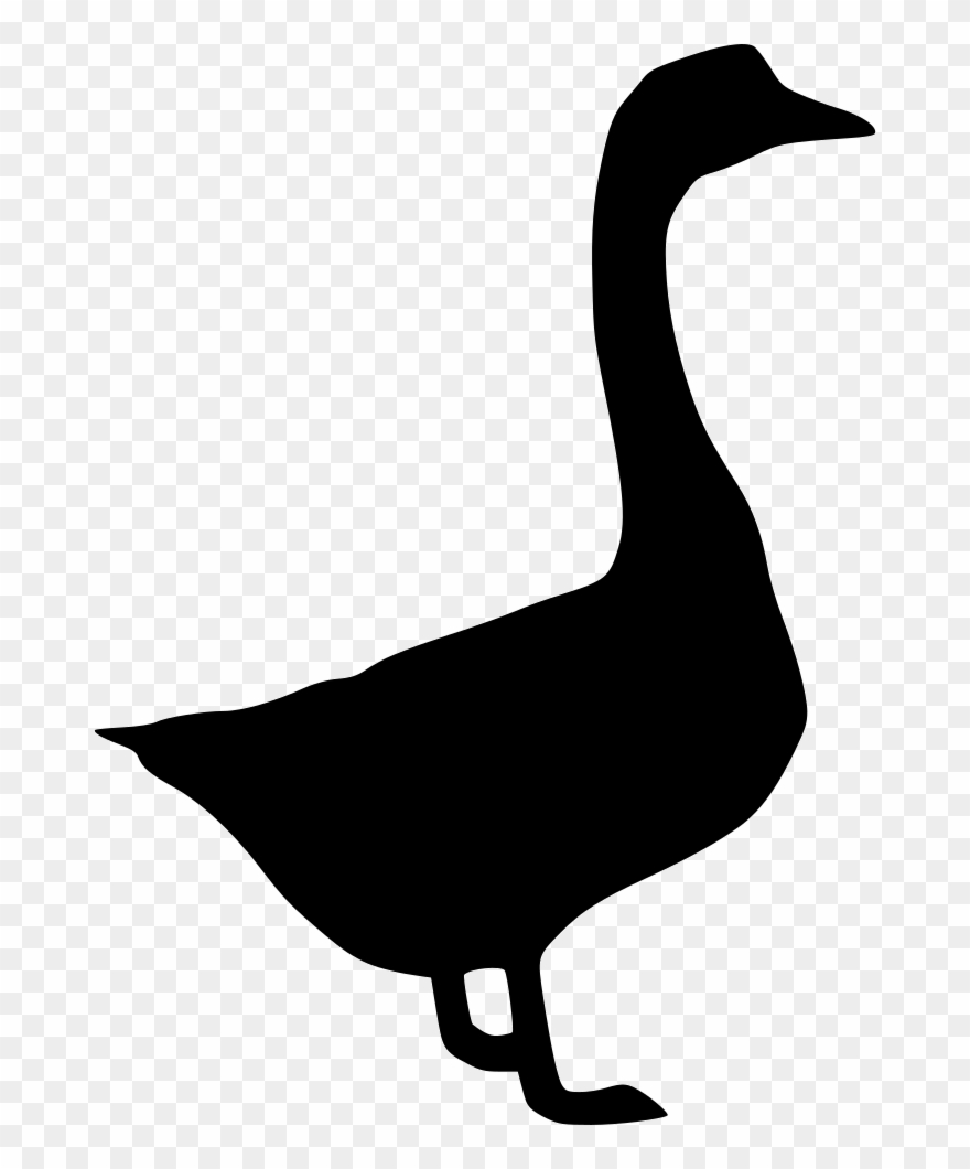 880x1060 Goose Clipart Transparent Background